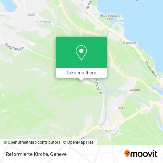 Reformierte Kirche plan