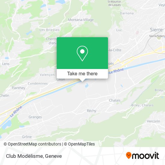 Club Modèlisme map