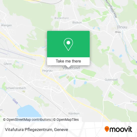 Vitafutura Pflegezentrum map
