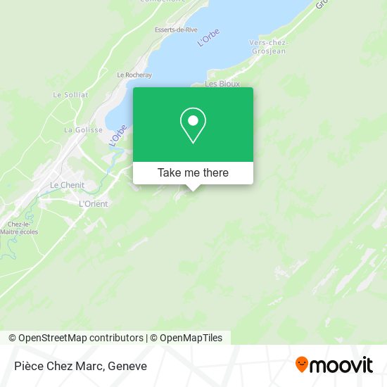 Pièce Chez Marc map