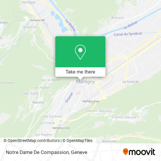 Notre Dame De Compassion map
