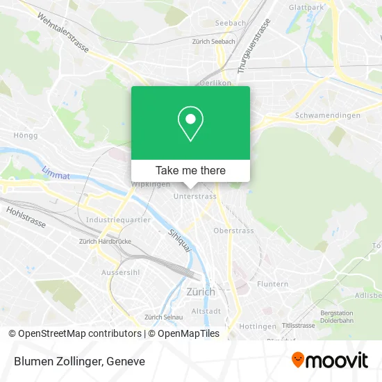 Blumen Zollinger map