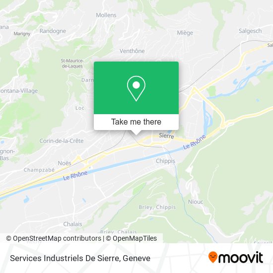 Services Industriels De Sierre plan