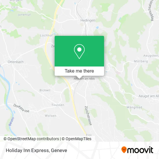 Holiday Inn Express map