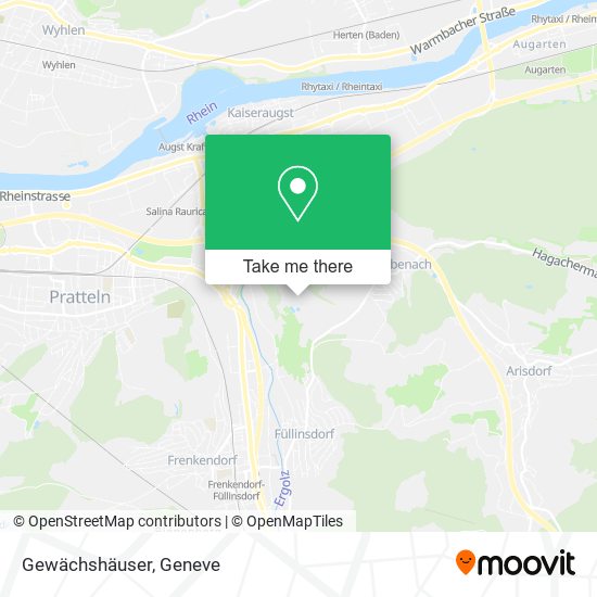 Gewächshäuser map