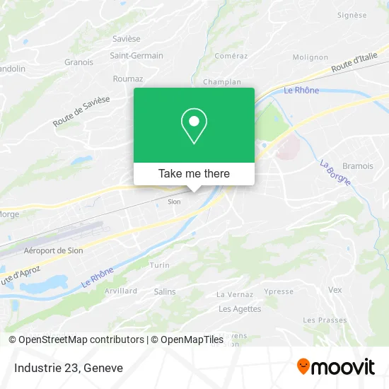 Industrie 23 map