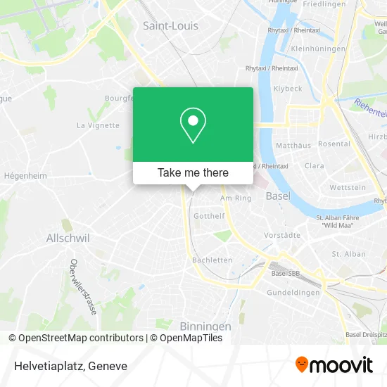 Helvetiaplatz map