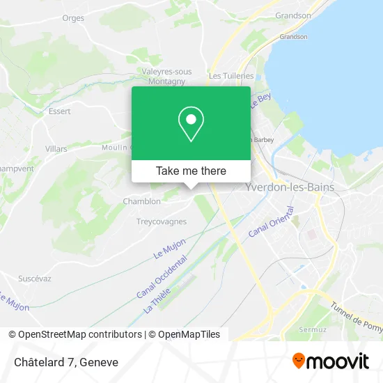 Châtelard 7 map