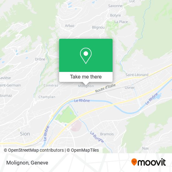 Molignon map