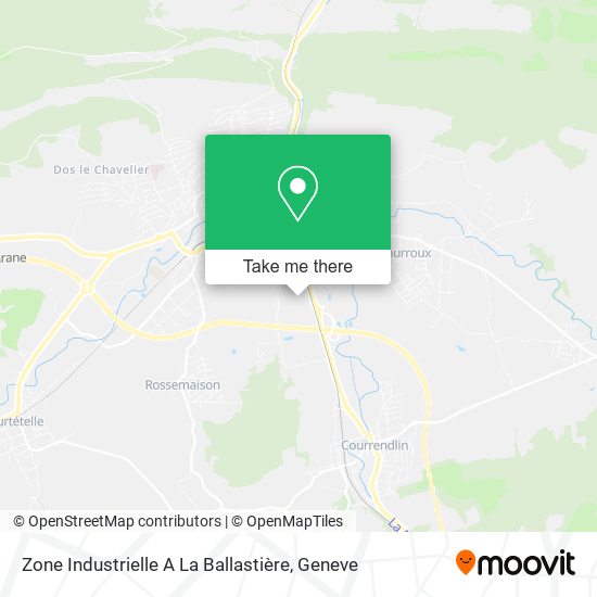 Zone Industrielle A La Ballastière map