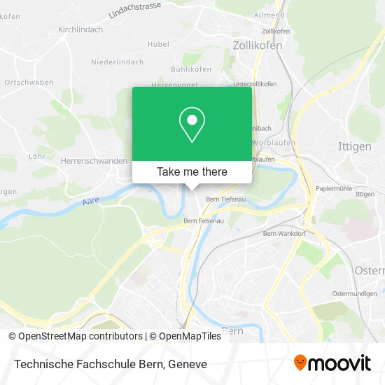 Technische Fachschule Bern map