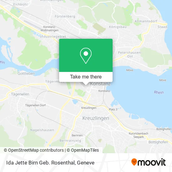 Ida Jette Birn Geb. Rosenthal plan