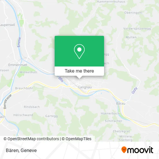 Bären map
