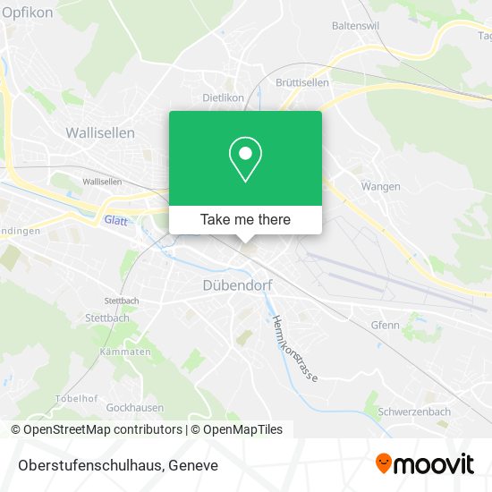 Oberstufenschulhaus map