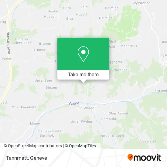 Tannmatt map