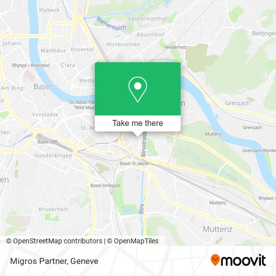 Migros Partner map