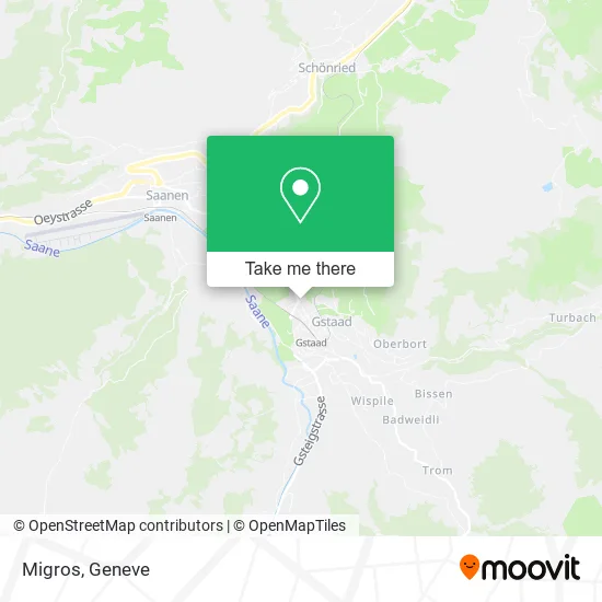 Migros map