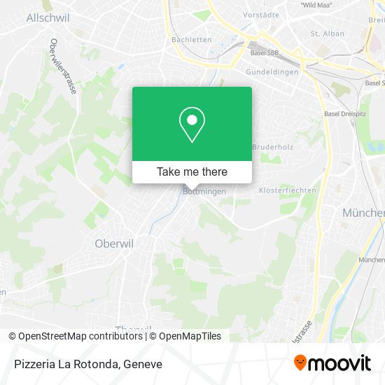 Pizzeria La Rotonda map