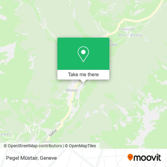 Pegel Müstair map