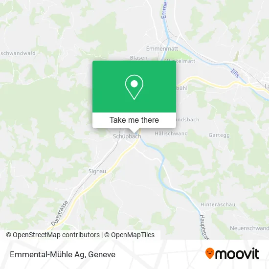 Emmental-Mühle Ag map