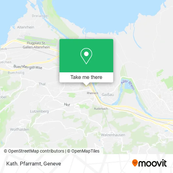 Kath. Pfarramt map