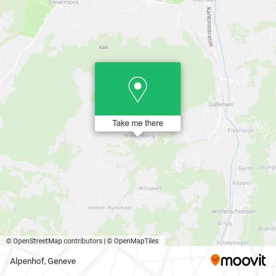 Alpenhof map