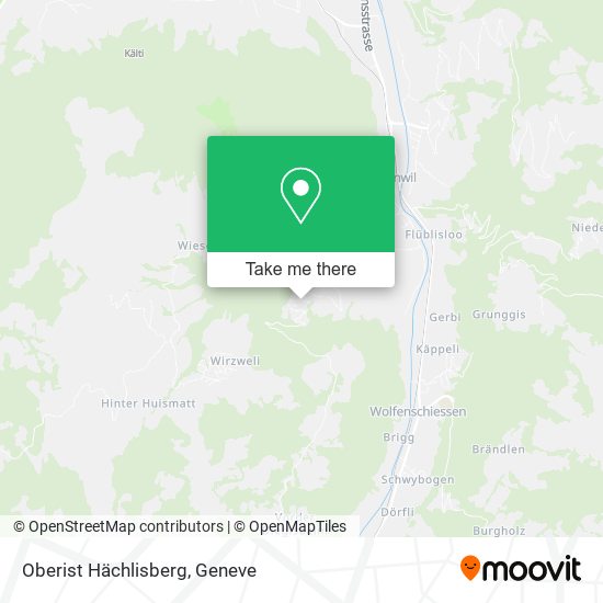 Oberist Hächlisberg map
