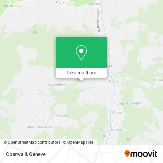 Oberwalli map