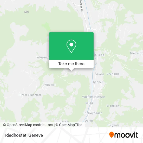 Riedhostet map