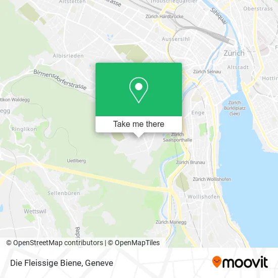 Die Fleissige Biene map