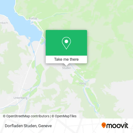 Dorfladen Studen map