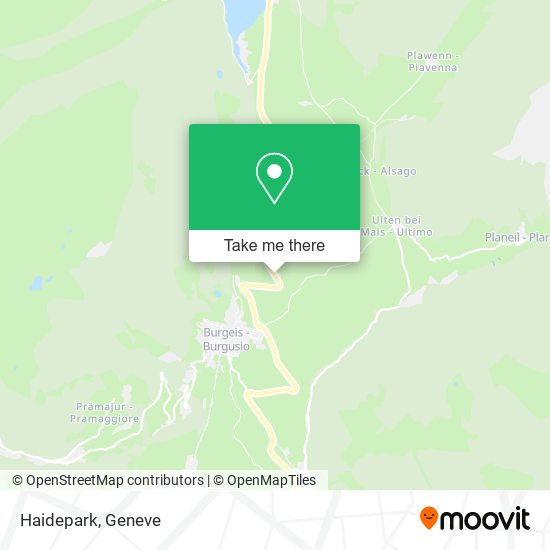 Haidepark map