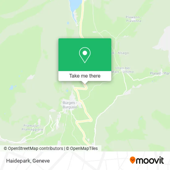 Haidepark map