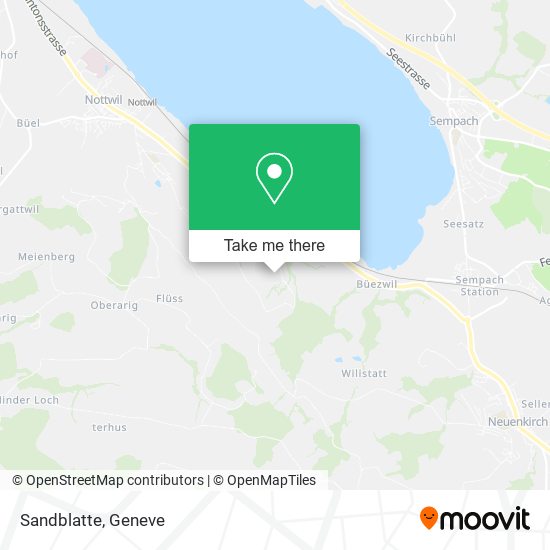 Sandblatte map