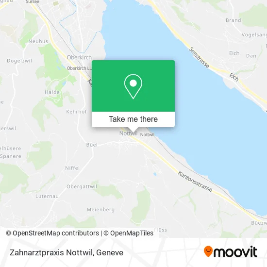 Zahnarztpraxis Nottwil map