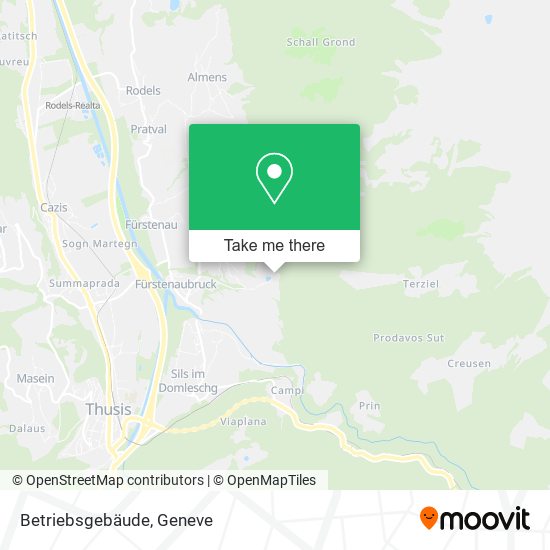 Betriebsgebäude map