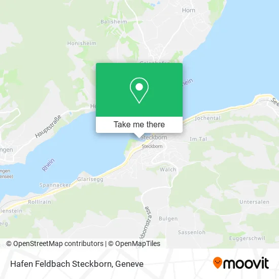 Hafen Feldbach Steckborn map