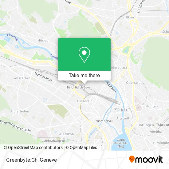 Greenbyte.Ch map