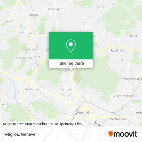 Migros map