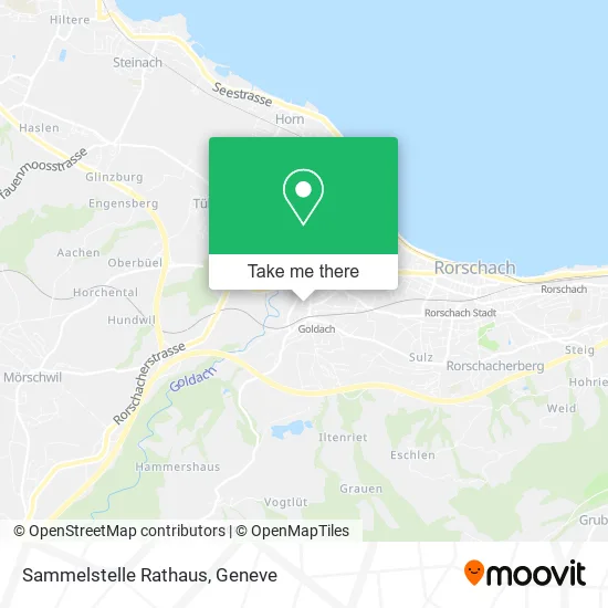 Sammelstelle Rathaus map