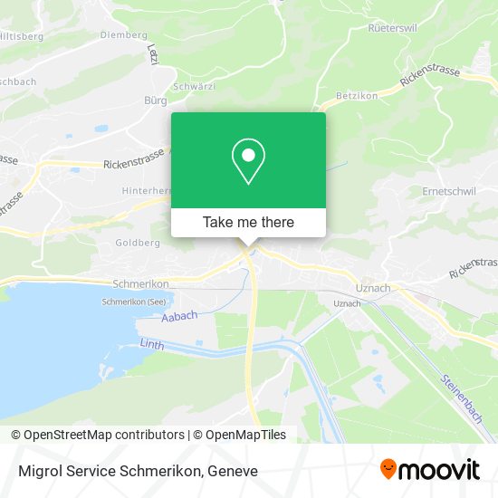 Migrol Service Schmerikon map
