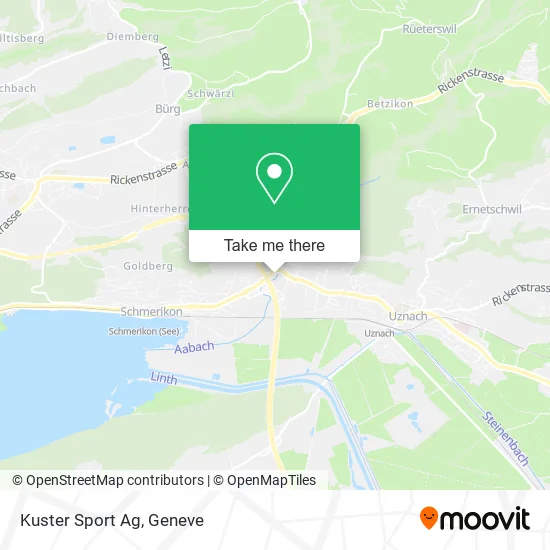 Kuster Sport Ag map
