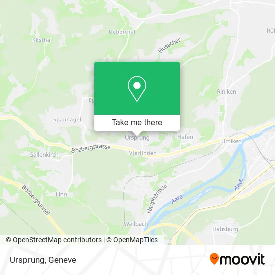 Ursprung map