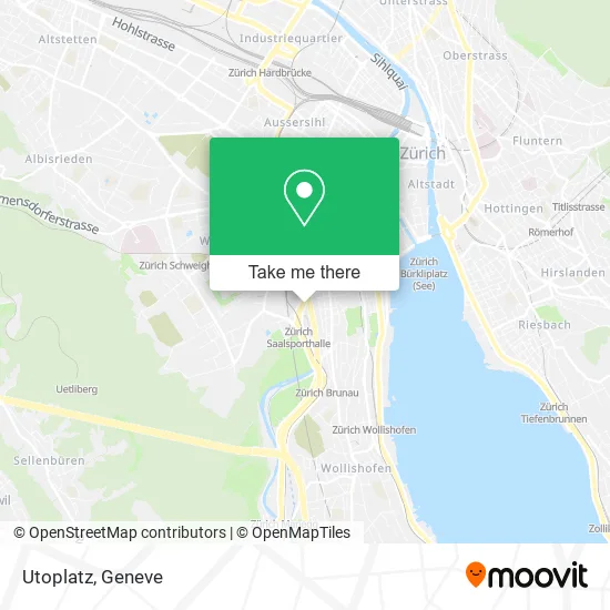 Utoplatz map
