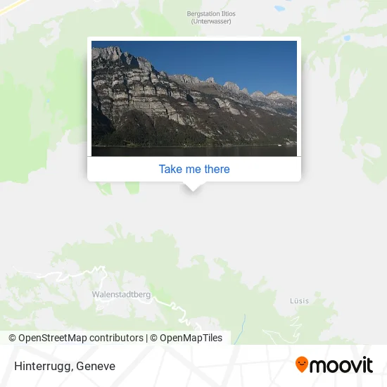 Hinterrugg map