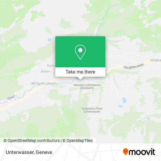 Unterwasser map