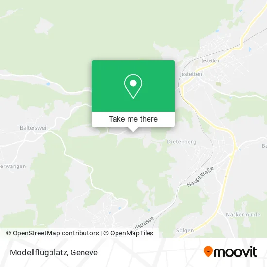 Modellflugplatz map