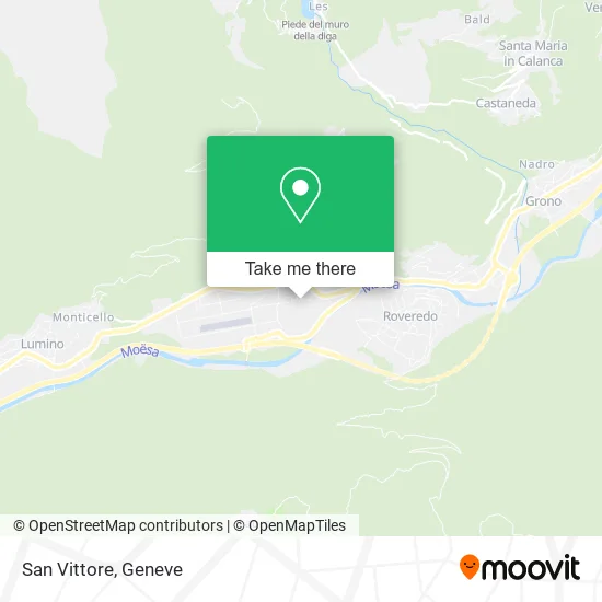 San Vittore map