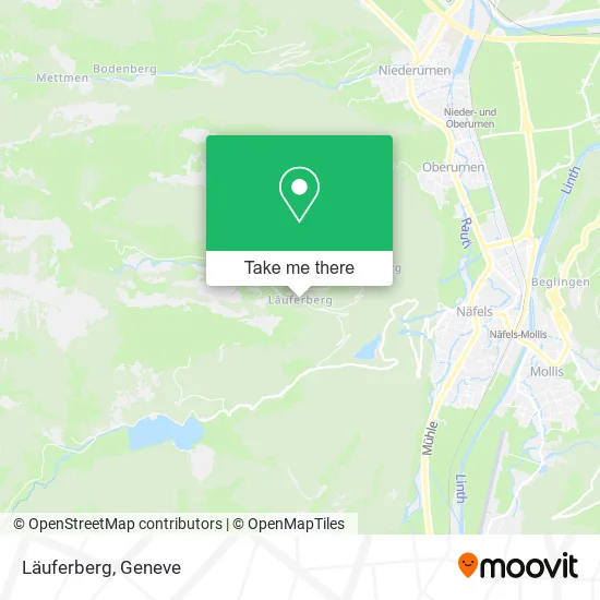 Läuferberg map