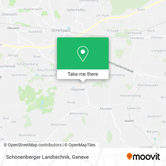 Schönenberger Landtechnik map